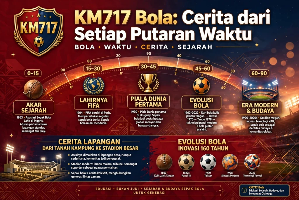 KM717 Bola: Cerita dari Setiap Putaran Waktu